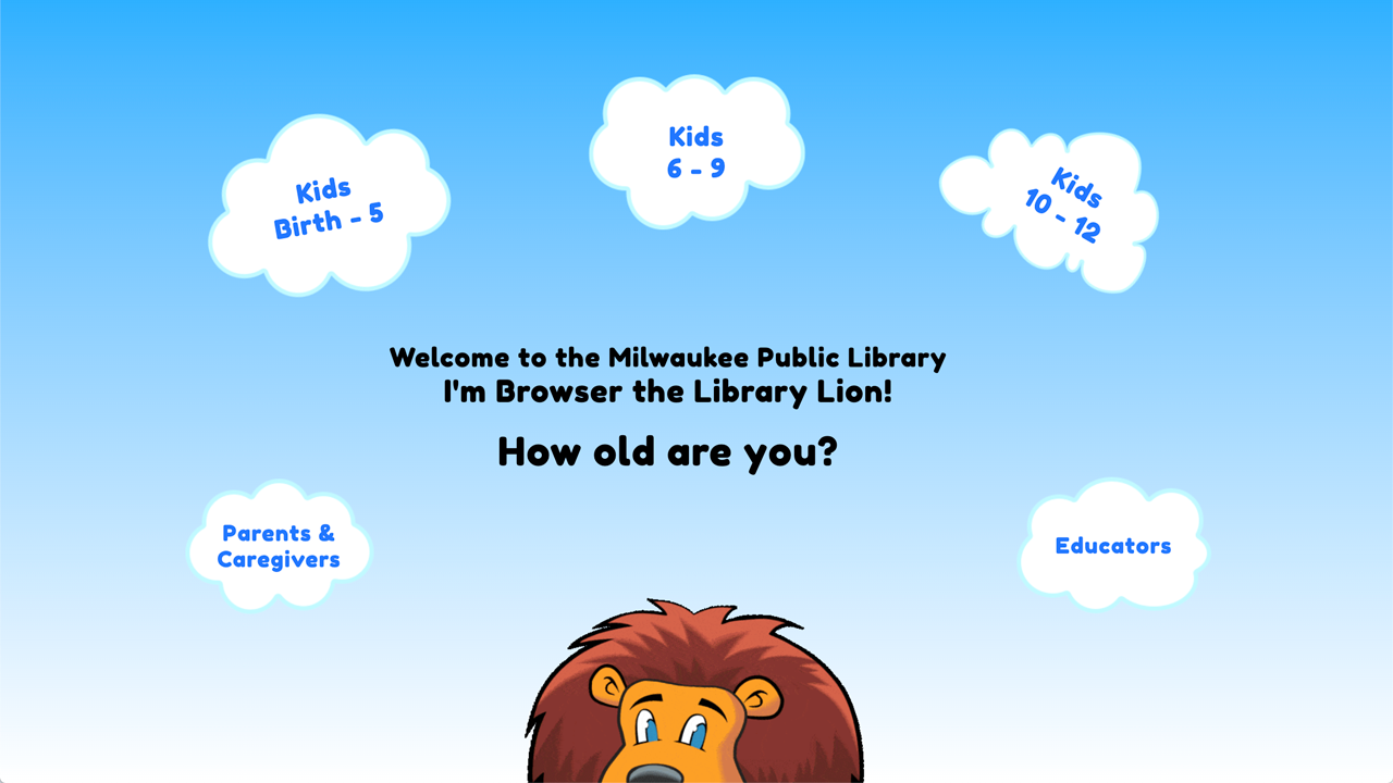 image of clouds on home asking age group