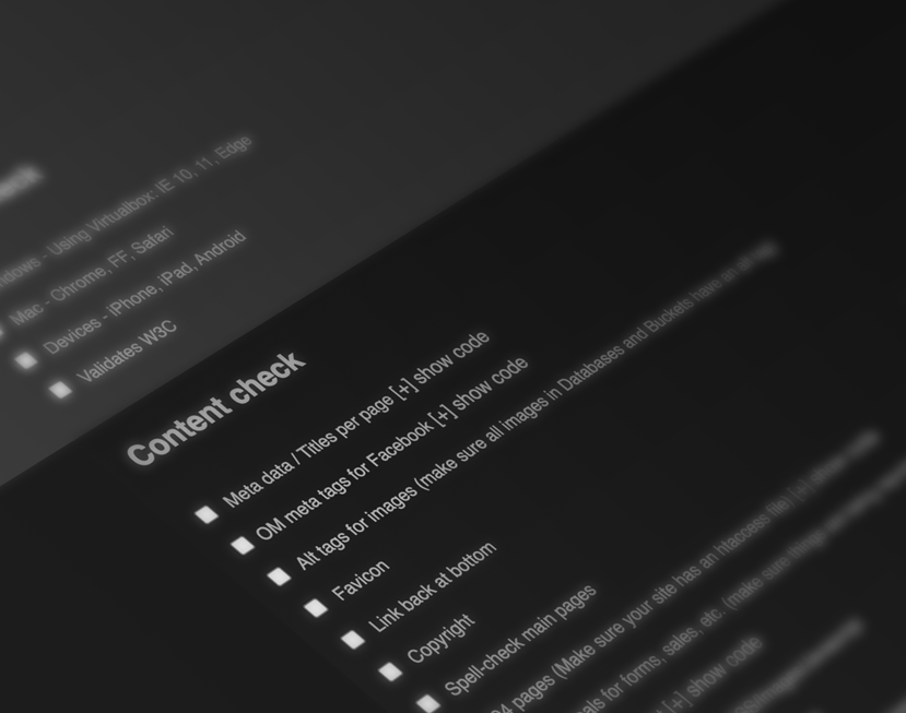 half-size image of angled zoom in of Byte go live checklist